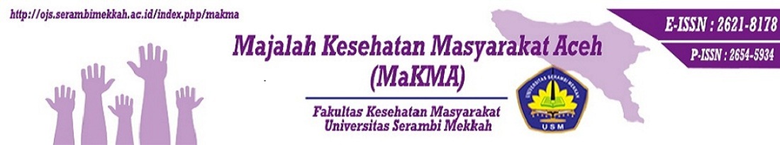 Majalah Kesehatan Masyarakat Aceh (MaKMA)